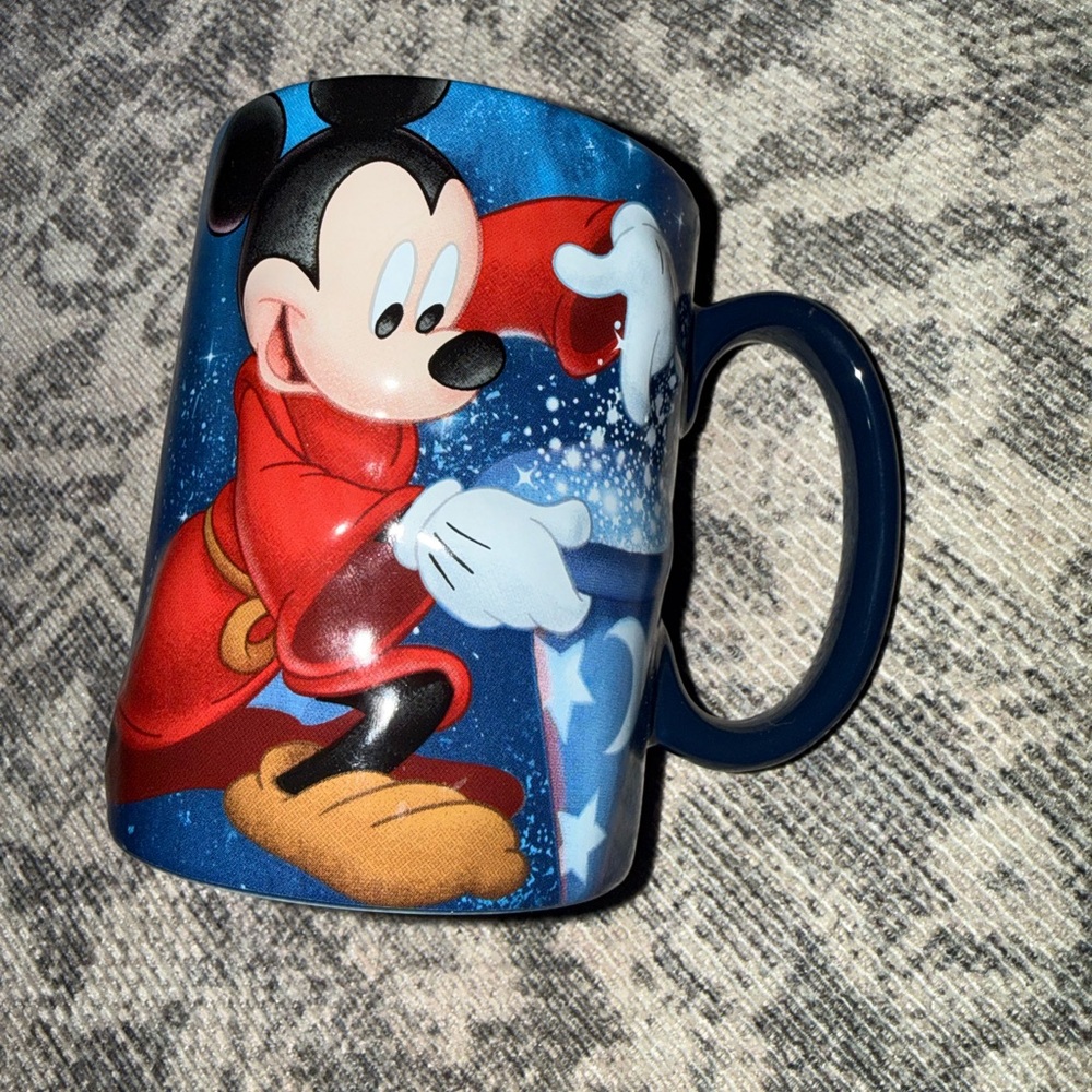 Mickey Mouse Red and Blue Magic Mug